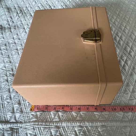 Vintage Brown/Tan Plastic Ballonoff File Storage Organizer Box Portafile - Picture 6 of 16